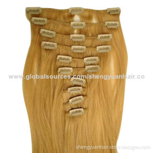 Clip-in Hair Extension Weft